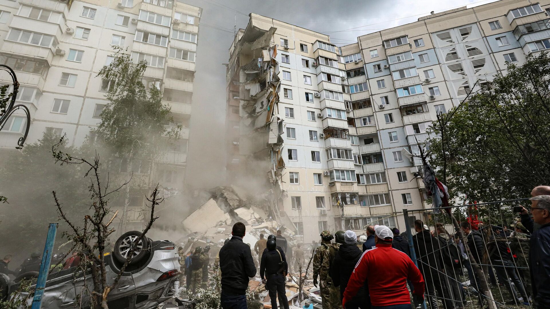 Поисково-спасательные работы и разбор завалов в Белгороде завершены